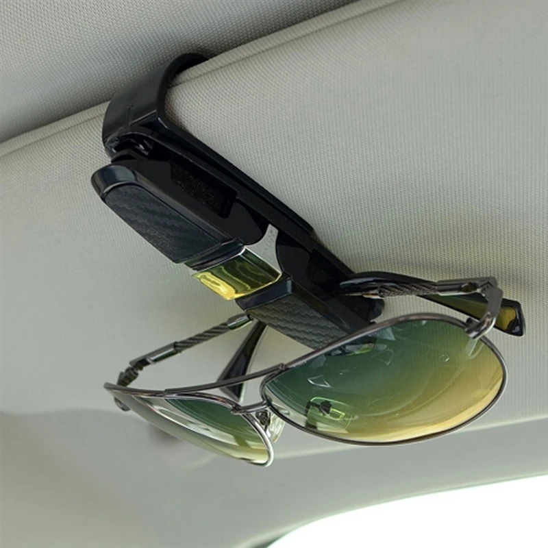 

Card Clamp Fastener Cip Car Sun Visor Sunglasses Holder Portable Eyeglasses Clip Car-styling Car Glasses Cases Universal