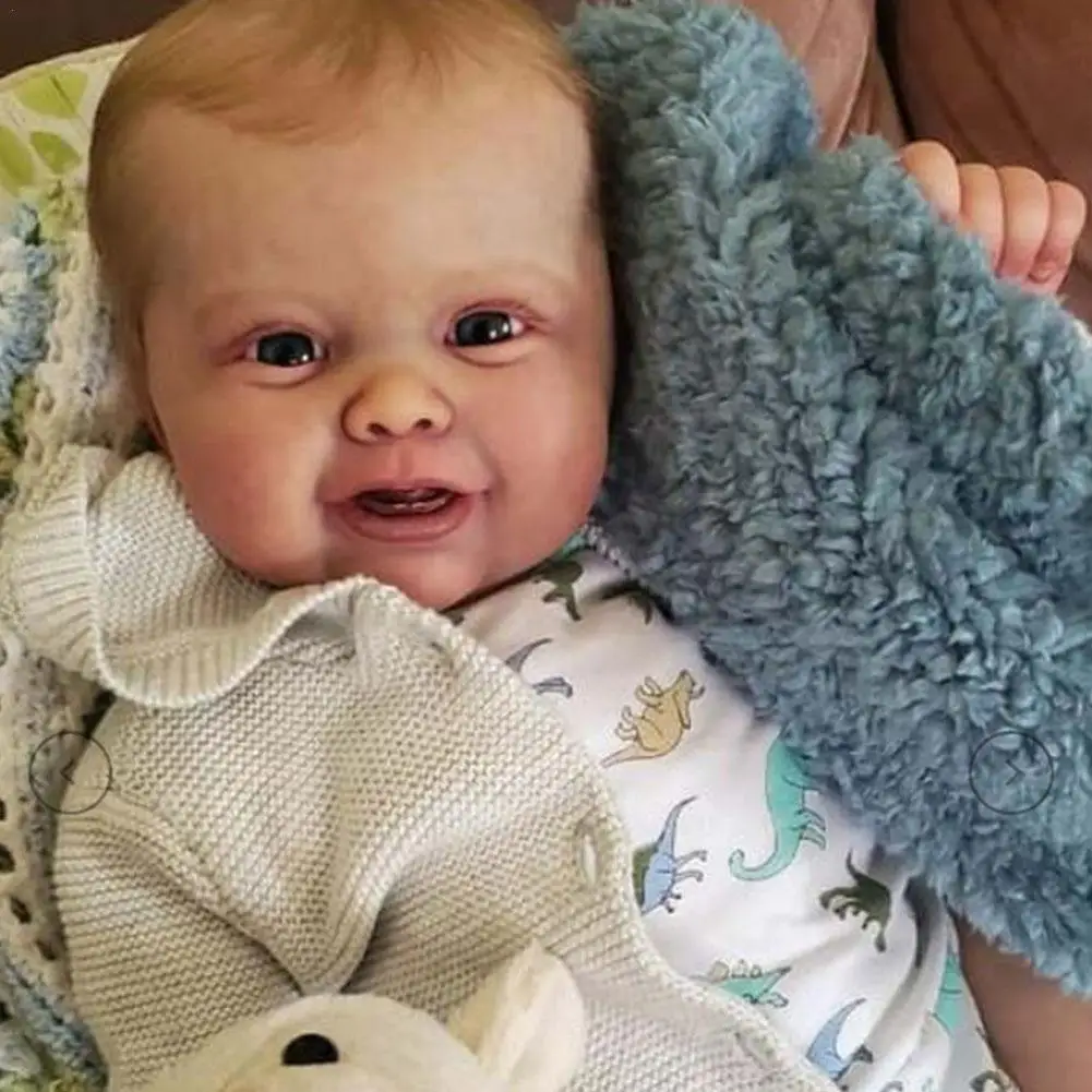 

NPK 24inch Reborn Doll Kit Kodi With COA Toddler Fresh Color DIY Soft With Body And Eyes