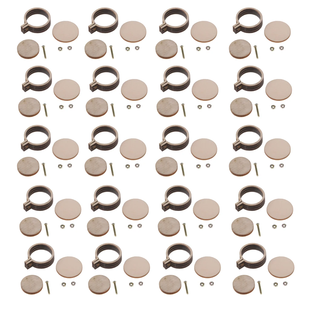 10 шт. мини обруч с вышивкой деревянная рамка для вышивки крестом аксессуары