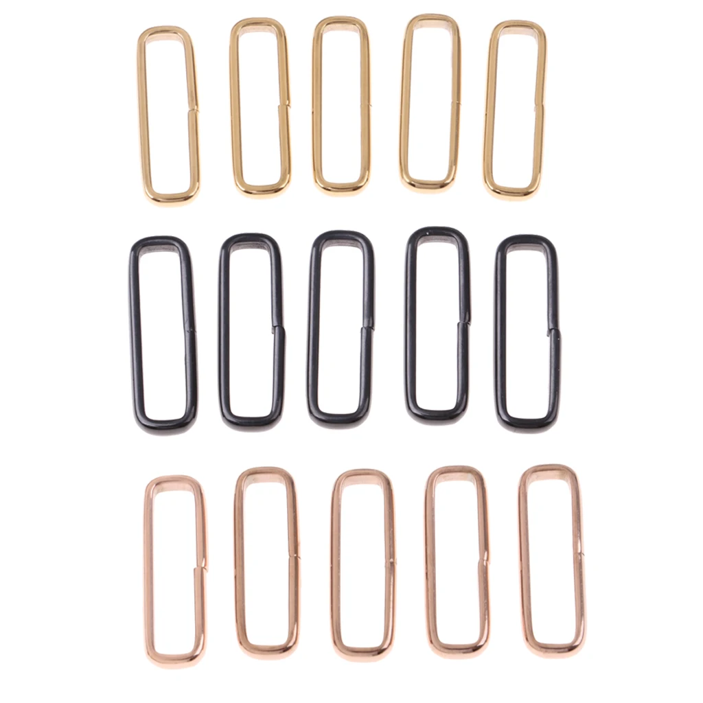 

5pcs Watch Strap Retainer Ring Strap Loop Ring Holder Buckle Accs 18mm-24mm
