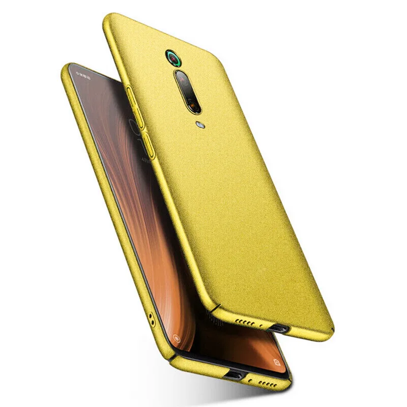 Yellow YISHANGOU Песчаник матовый чехол для Xiaomi mi 9 Honor 8 Lite A1 A2 F1 Max3 жесткий Пластик чехол для Red mi Note8 iPhone 7 6 Plus 5 iPad Pro 7 4X 5A Prime - Цвет: Yellow
