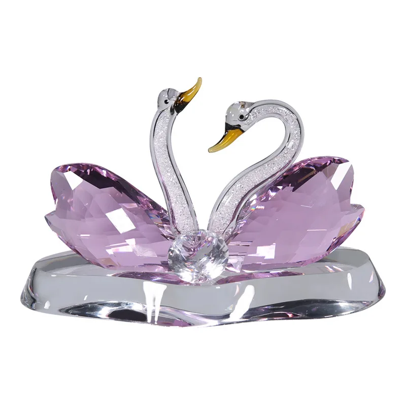 

Creative Crystal Swan Decoration Decoration Home Decoration Car Decoration Decoration Elegant and Beautiful Decoration Girl Gift