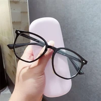 fashion glasses women men retro optical glasses polygon eyeglasses unisex anti uv spectacles rice nails eyewear