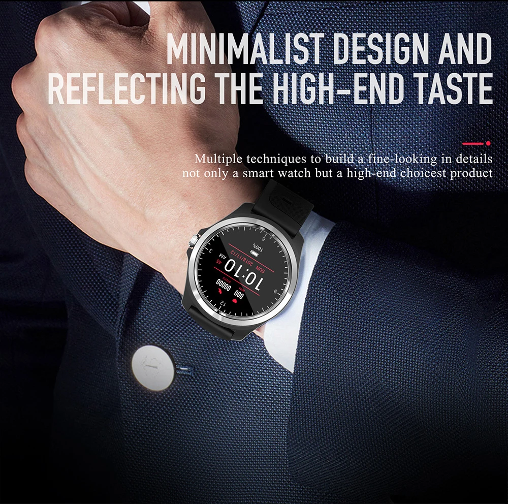 

TIPTOP Bluetooth Smart Watch Calling HR Blood Pressure Monitor Voice Assistant Music Control Weather Forcast Fitness Band