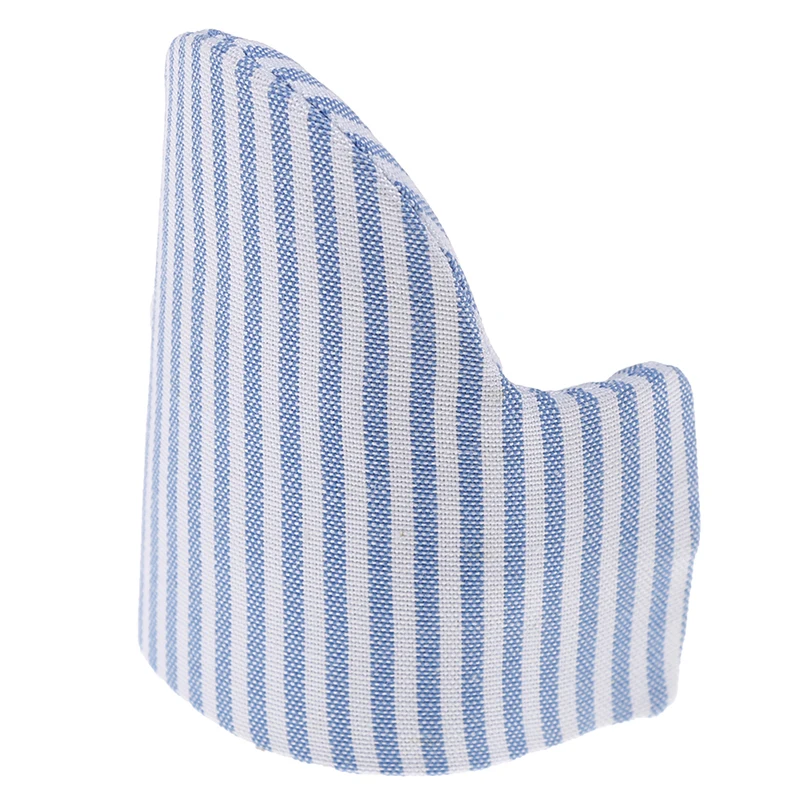 1:12 аксессуары для кукольного домика синяя однополосатая мини-поделка дивана