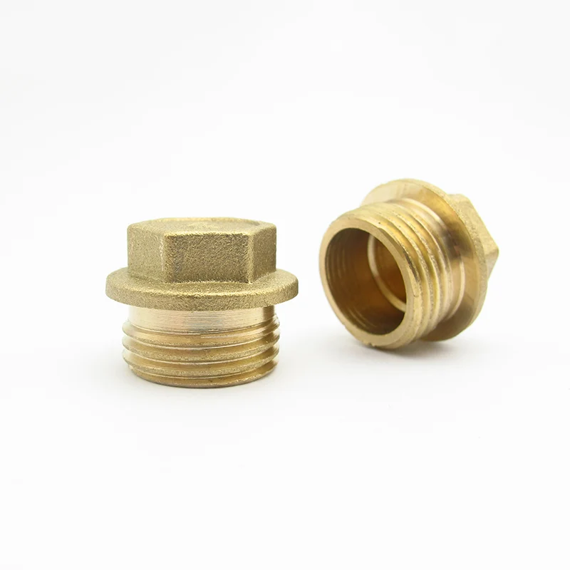

Латунная Концевая Заглушка с наружной резьбой BSP, 1/2 дюйма, 3/4 дюйма, 1 дюйм