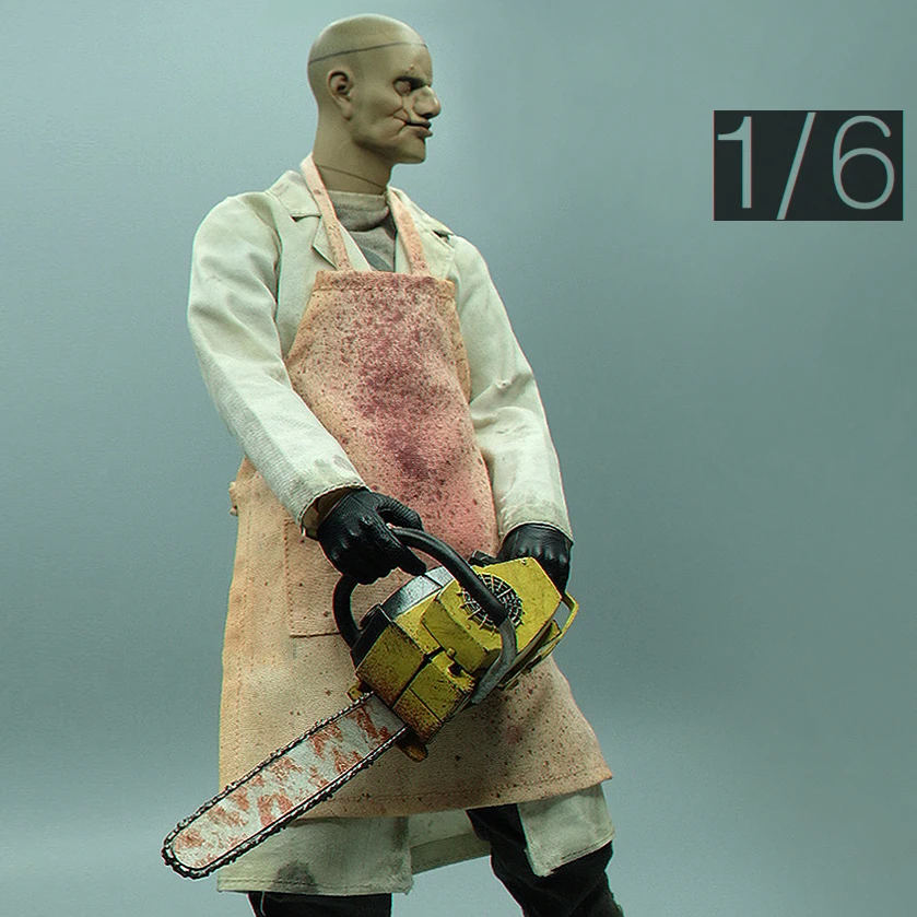 

1/6 Scale Soldier Dirty Grunge Apron Bib For Chainsaw Massacre available Jack the Ripper For Collection