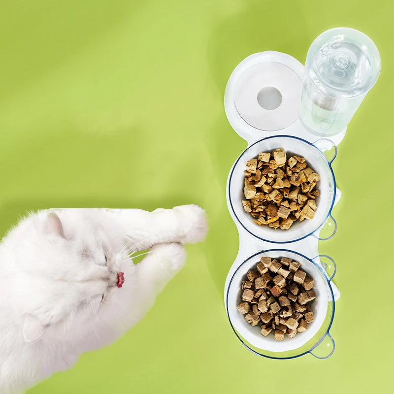 

Автоматические кормушки для домашних животных, поилки, двойная миска для собак и кошек, аксессуары для водных мисок для кошек