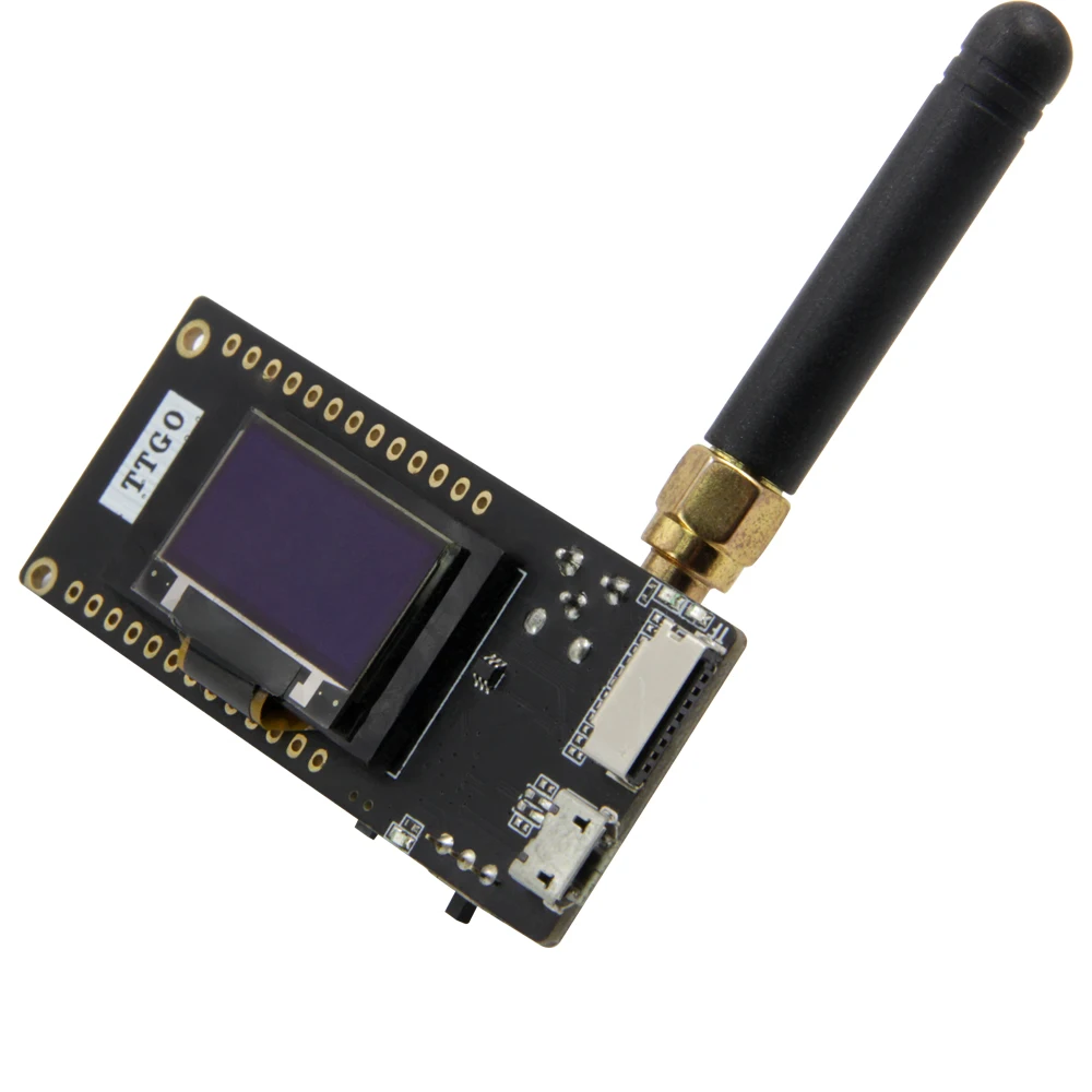 LILYGO TTGO ESP32-Paxcounter LoRa32 V2.1 1.6 Version 433/868/915MHZ LoRa ESP-32 OLED 0.96 Inch SD Card Bluetooth WIFI Module | Компьютеры