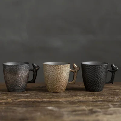 Японский ретро пояс с маленькой чайной чашкой кружки искусственной керамической