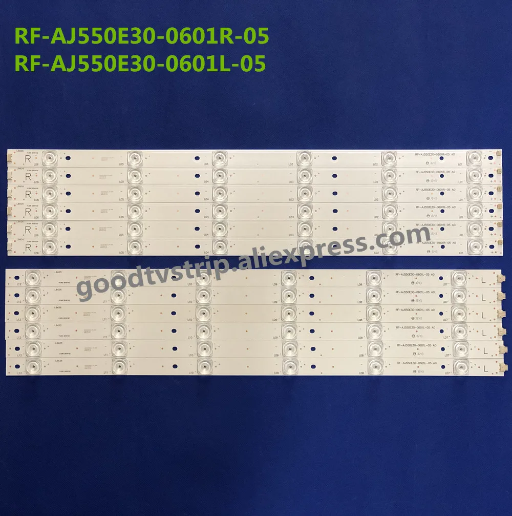 Светодиодный полосы для 55 &quotТВ RF AJ550E30 0601R 05 0601L A0 LC 55CUG8461KS LSC550FN13 G04 55CUG8462K HWV55162Y 1100