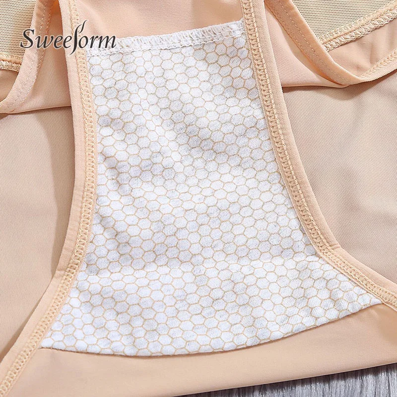 Женские кружевные стринги Sweeform сексуальные шелковые трусики хлопковые нижнее