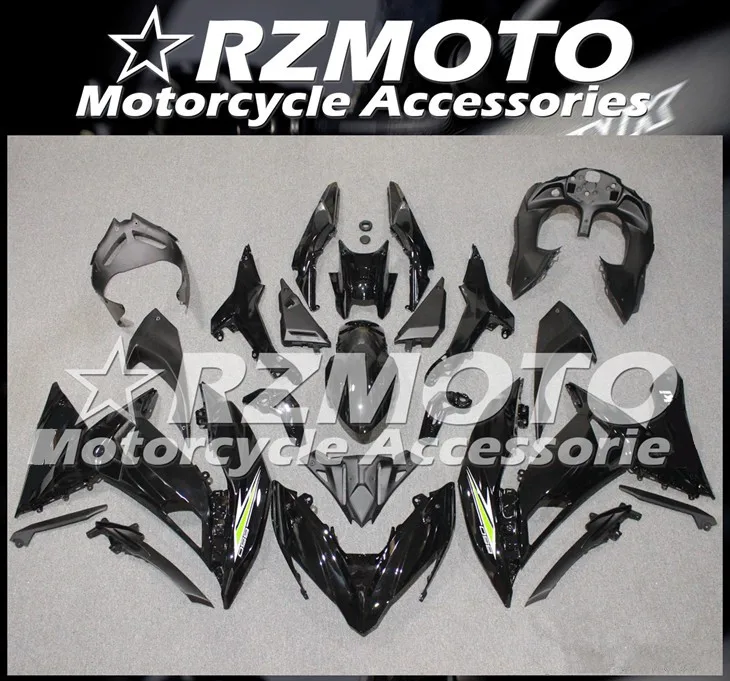 

New Style ABS Motorcycle Complete Fairings kit Fit for kawasaki Ninja 650 ER6F 2017 2018 17 18 Bodywork set black