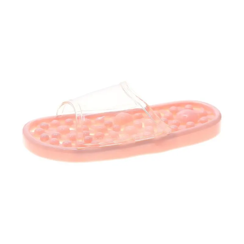 Women Casual Slippers Summer Girls Transparent Flats Slides Lady Nop-slip Jelly Sandals Female Fashion Comfy Flip Flop Mules