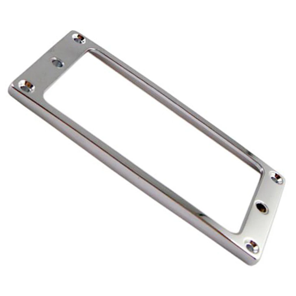 set von 2 stück humbucker pickup flachen boden ring innen rahmen für elektrische gitarre teile dekoration 4x4mm free global shipping