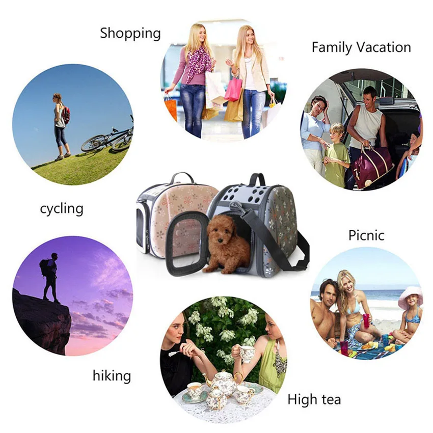 Портативная сумка для щенка Сумка-переноска собак водонепроницаемый рюкзак на