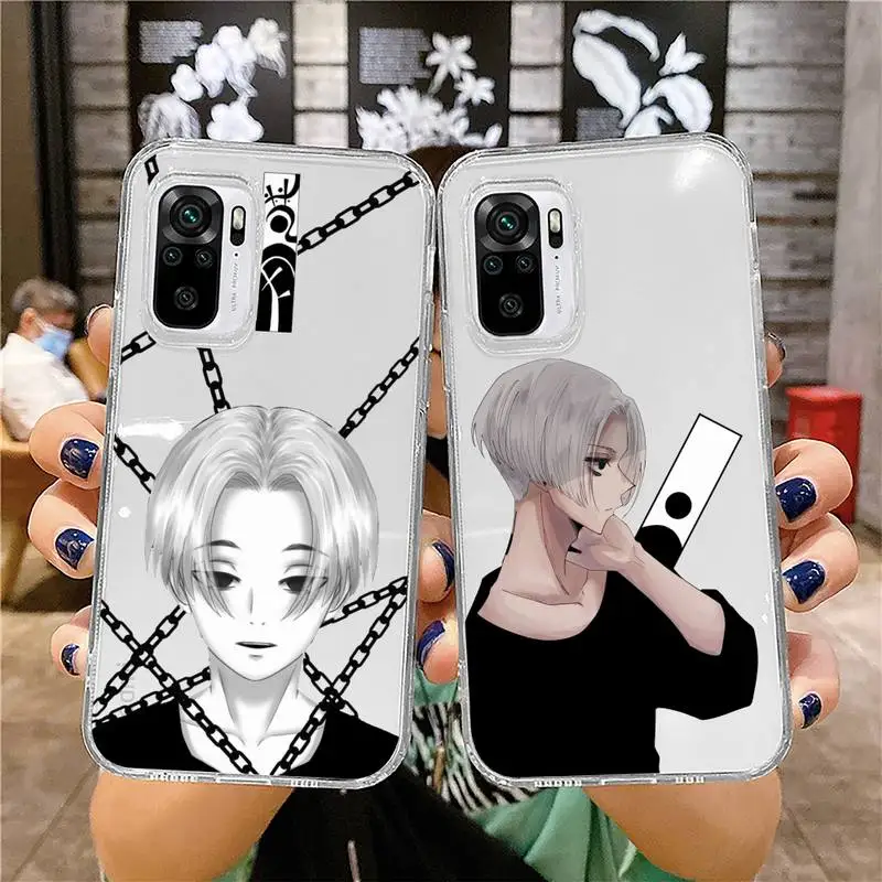 

Tokyo Revengers Manjiro Sano Phone Case For Xiaomi 11 Redmi Note 10 9 8 7 pro lite T A S 10T 9A 9S 8T Pro 4G Transparent Case