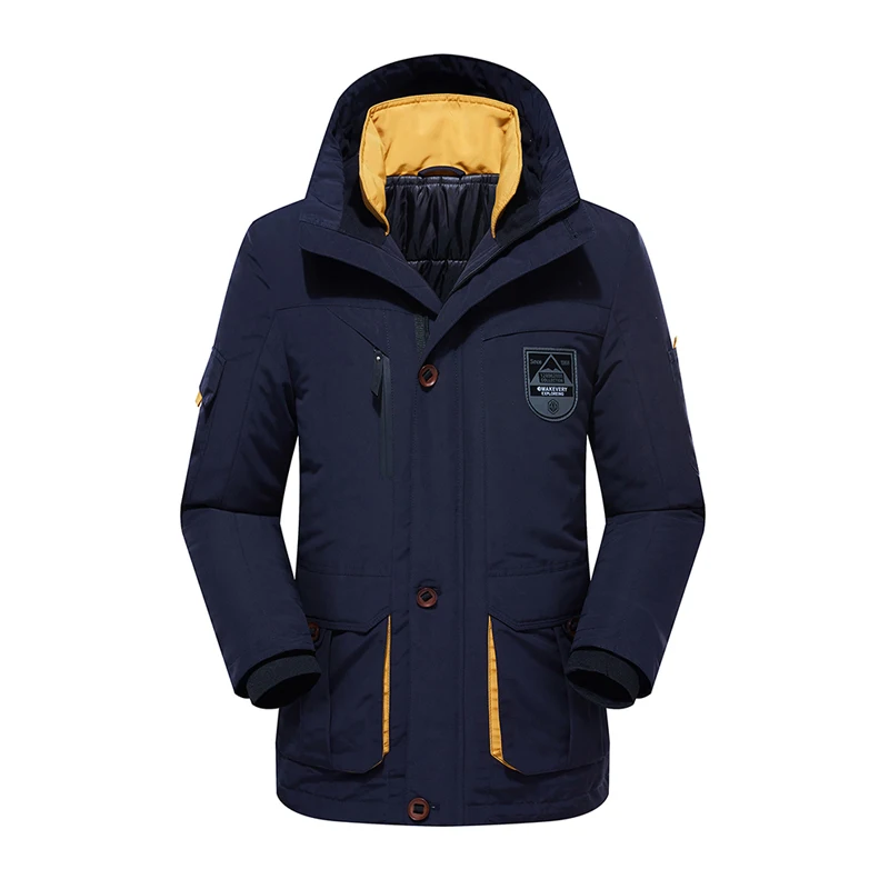 MJARTORIA 2019 Новинка Лидер продаж Модные Повседневное Зимнее пальто с капюшоном Для