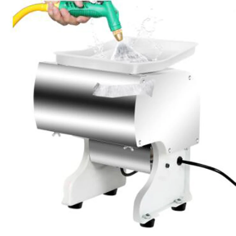 550 Вт Мясорубка Коммерческая овощерезка бытовая машина для резки полностью