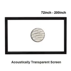 Звуковая акустическая прозрачная плетеная перфорированная рамка из алюминиевого сплава