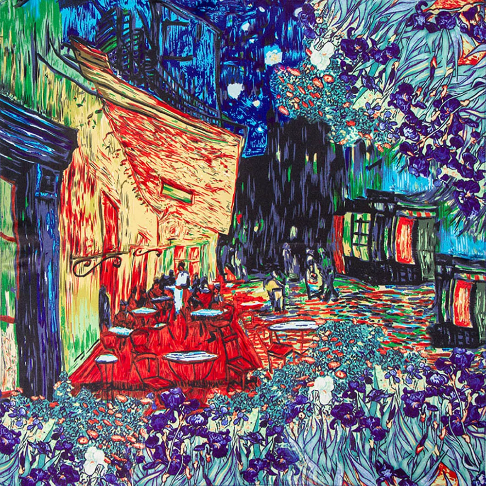 

Бандана из 100% чистого шелка, подарок клиенту, оптовая продажа шарфов для волос, индивидуальный дизайн носового платка, продажа оптом, подаро...