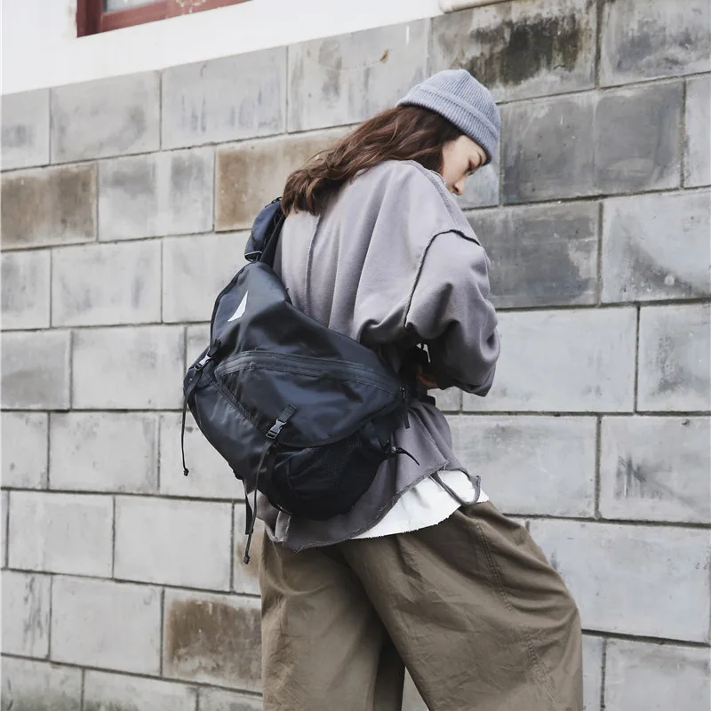 Новинка 2020 Брендовая женская мужская сумка через плечо большая Вместительная