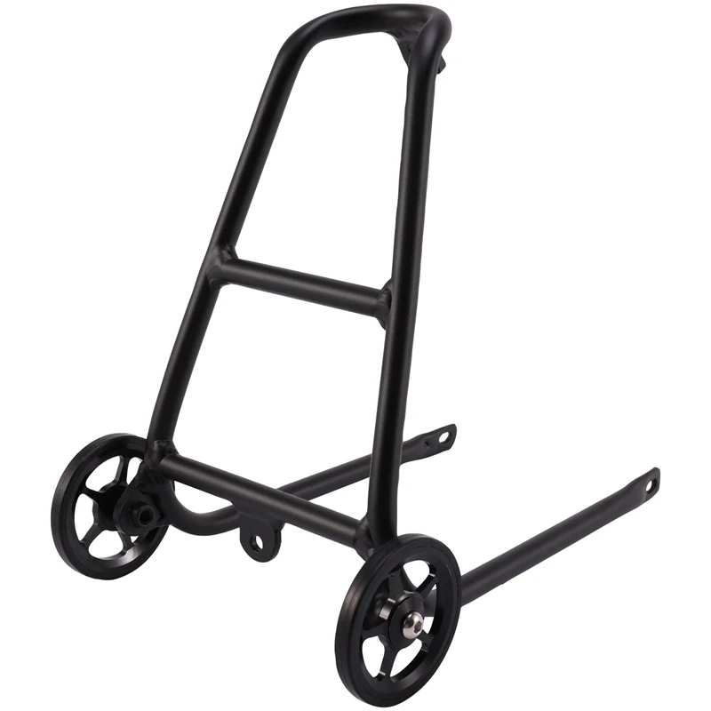 Алюминиевый сплав Q Тип велосипедная задняя стойка для Brompton с легкими колесами