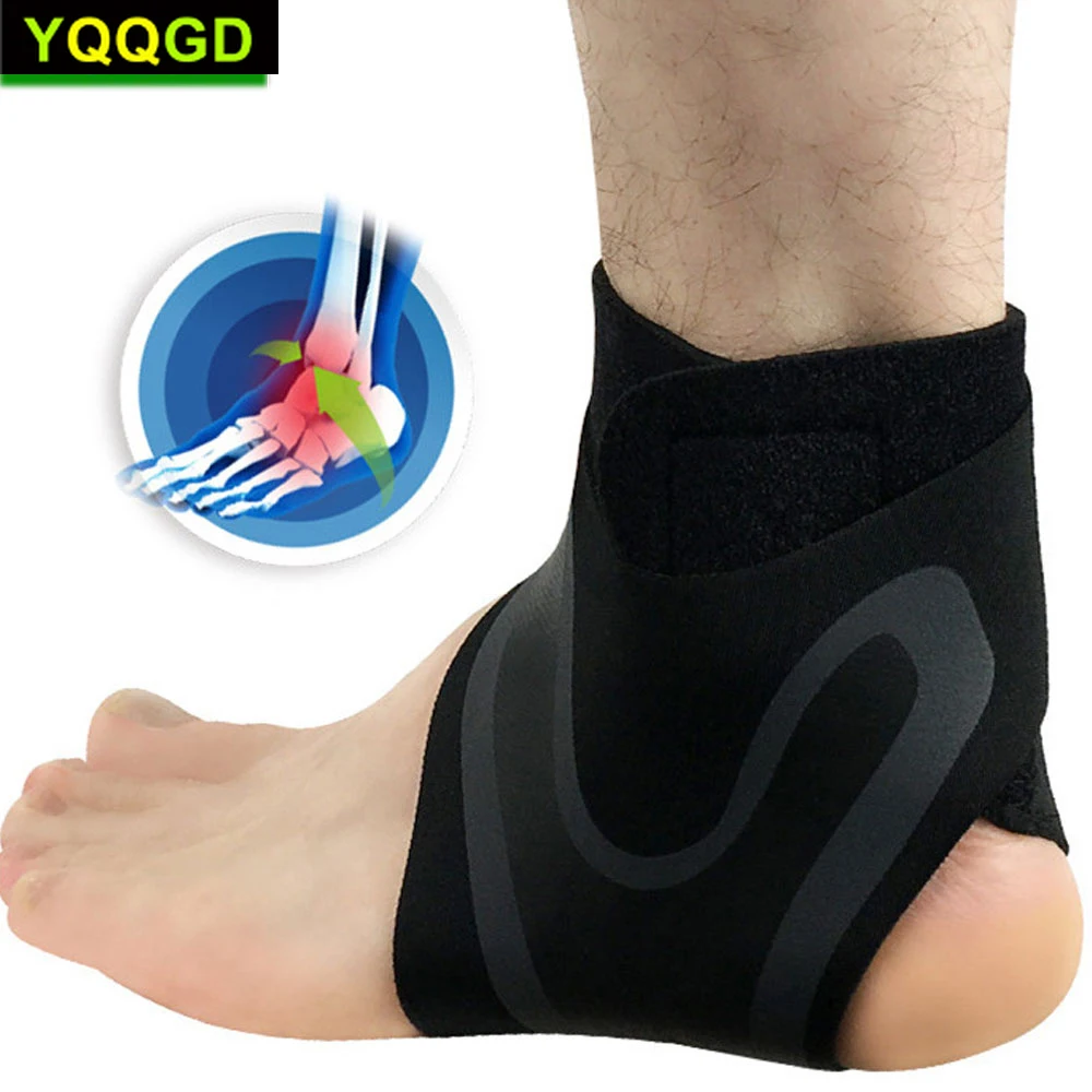 1 пара поддерживающий компрессионный стабилизатор для лодыжки регулируемый