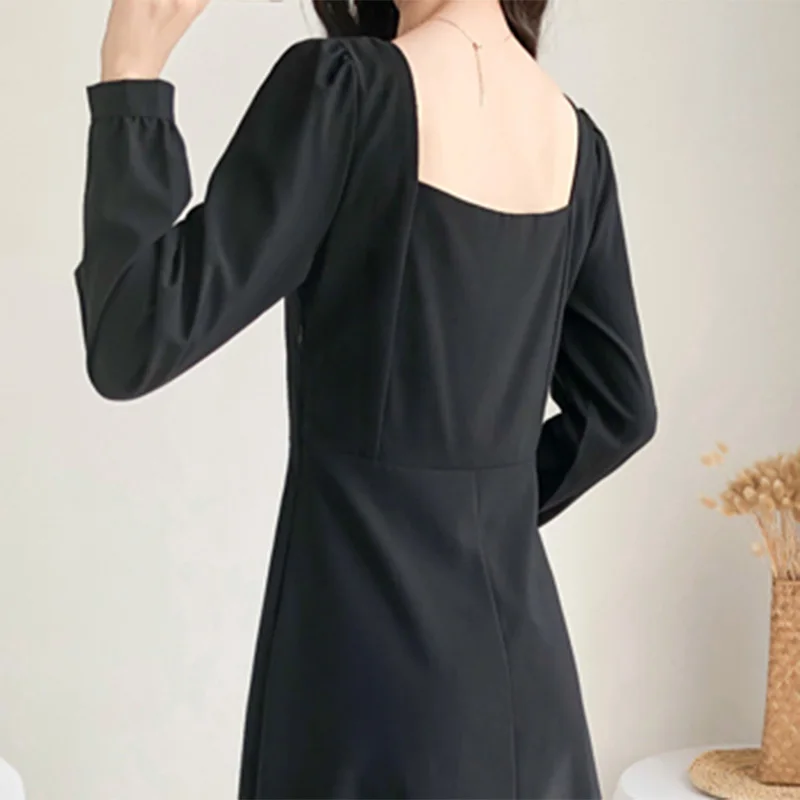 Размера плюс женское элегантное винтажное черный белый цвет вечерние платье