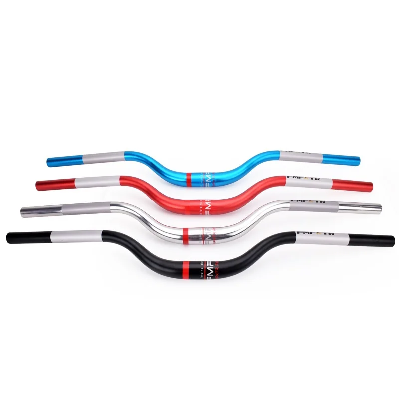 Handlebar Bike Riser Handlebar Mountain Bike Swallow-shaped Handlebar 60mm Rise 31*8*720mm Bicycle Parts