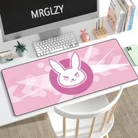 hot sale cute rabbit mouse pad multi size kawaii deskmat large pink mousepad gaming accessoroes laptop gamer waterproof keyboard