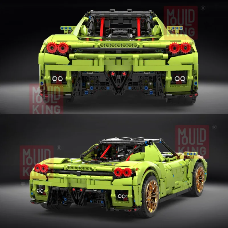 Описание MOC-46921 пресс-форм KING 13074 Супер гоночный автомобиль 1:8 Ferrarirs Enzo автомобиля