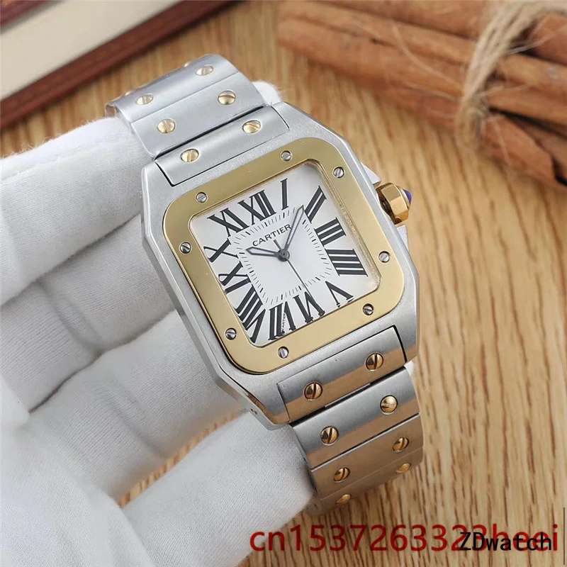 

watch men's skeleton automatic mechanical AAA watch gold skeleton retro men's women watch quartz watch