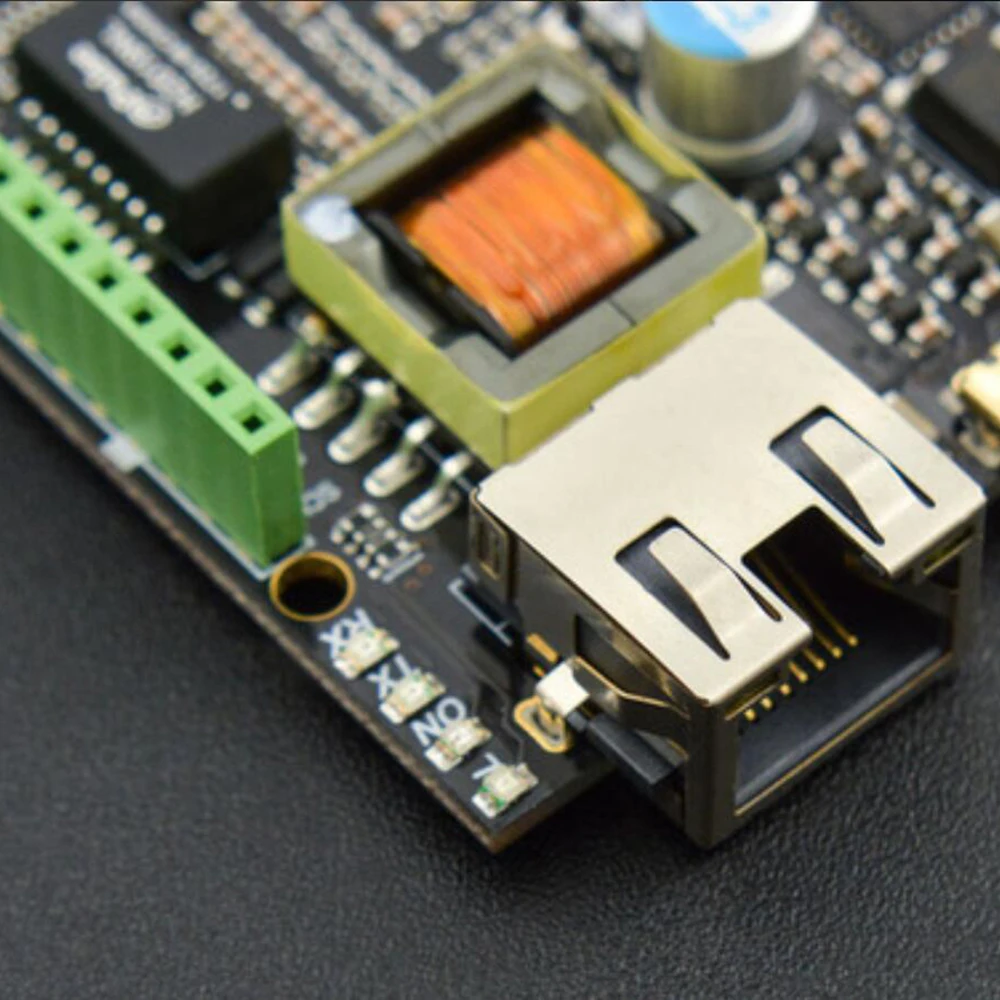 Модернизированная плата управления DFRobot W5500 Ethernet с ATmega32u4 и POE v2.0 совместима Arduino