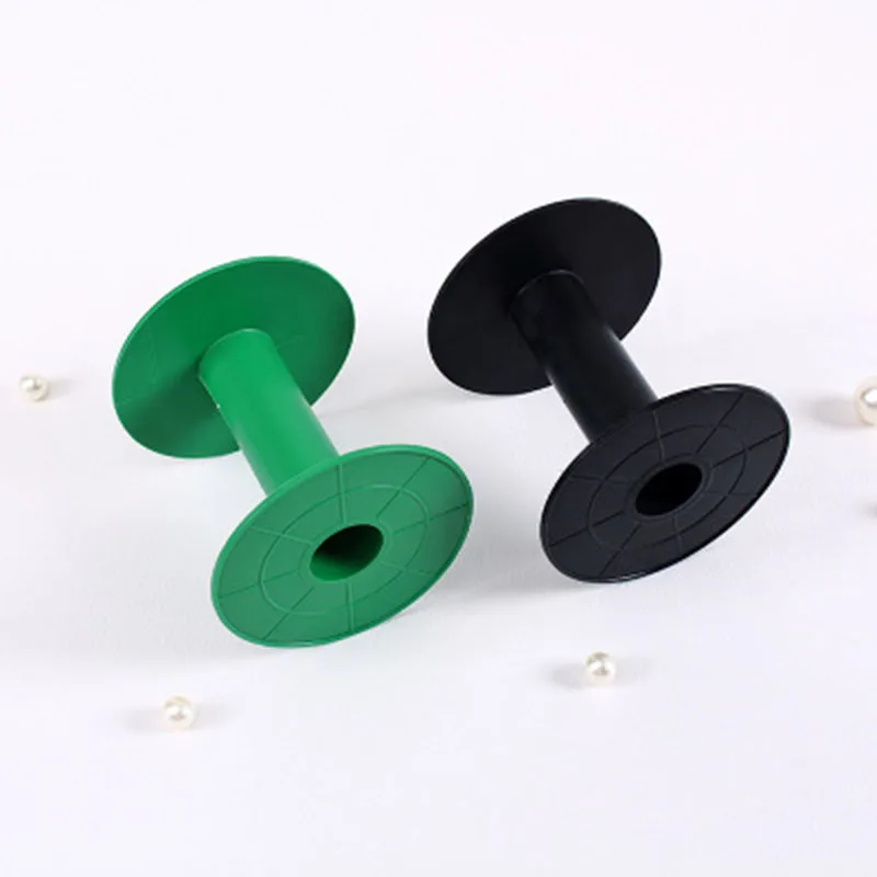2PCs 10.3cm Empty Plastic Bobbin Spools For Thread Wire ribbon lace trim webbing Needlework String Ribbon Jewelry Accessories - купить по