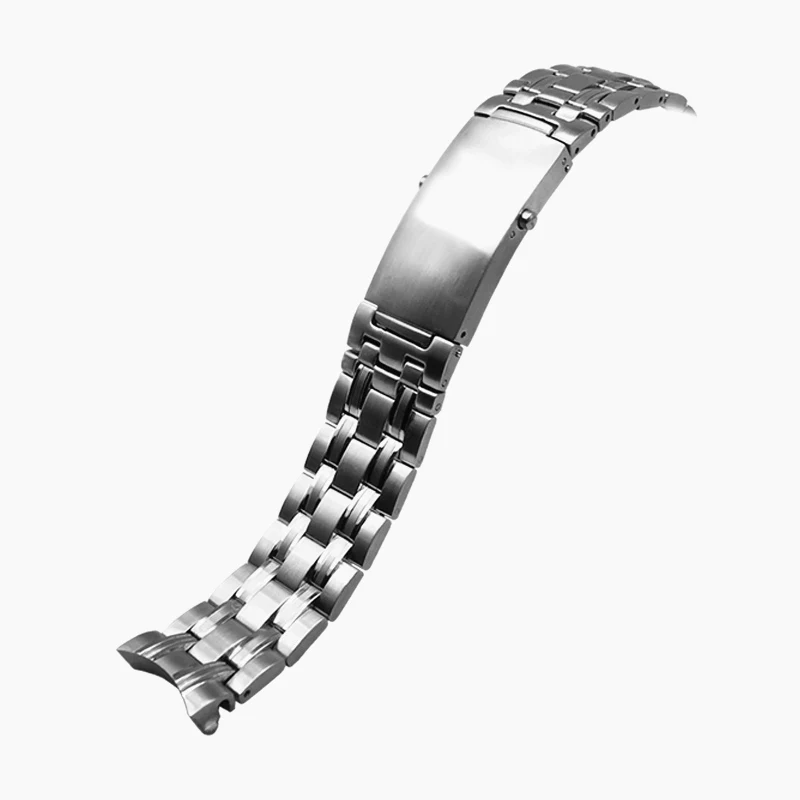 

Watchband 316L 18mm 20mm Silver Stainless steel Watch Bands Strap For omega Ocean 007 seamaster 300 Bracelet Watch Accessories