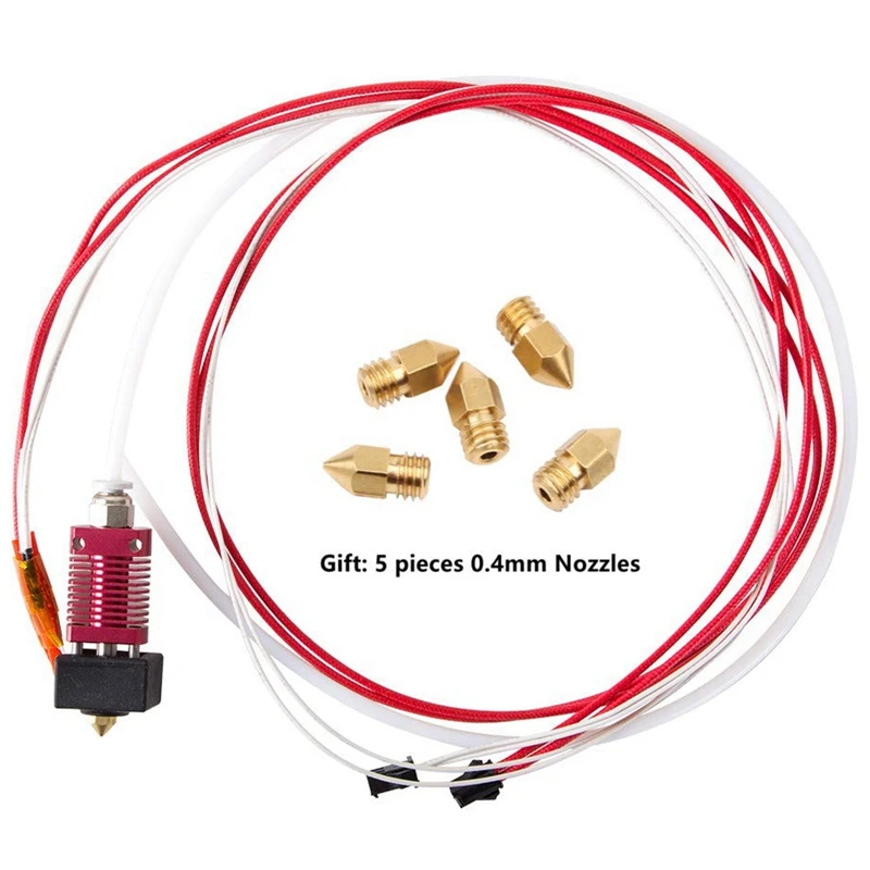 Экструдер для 3D-принтера в сборе комплект горячей обработки Mk8 Ender 3 / Pro с