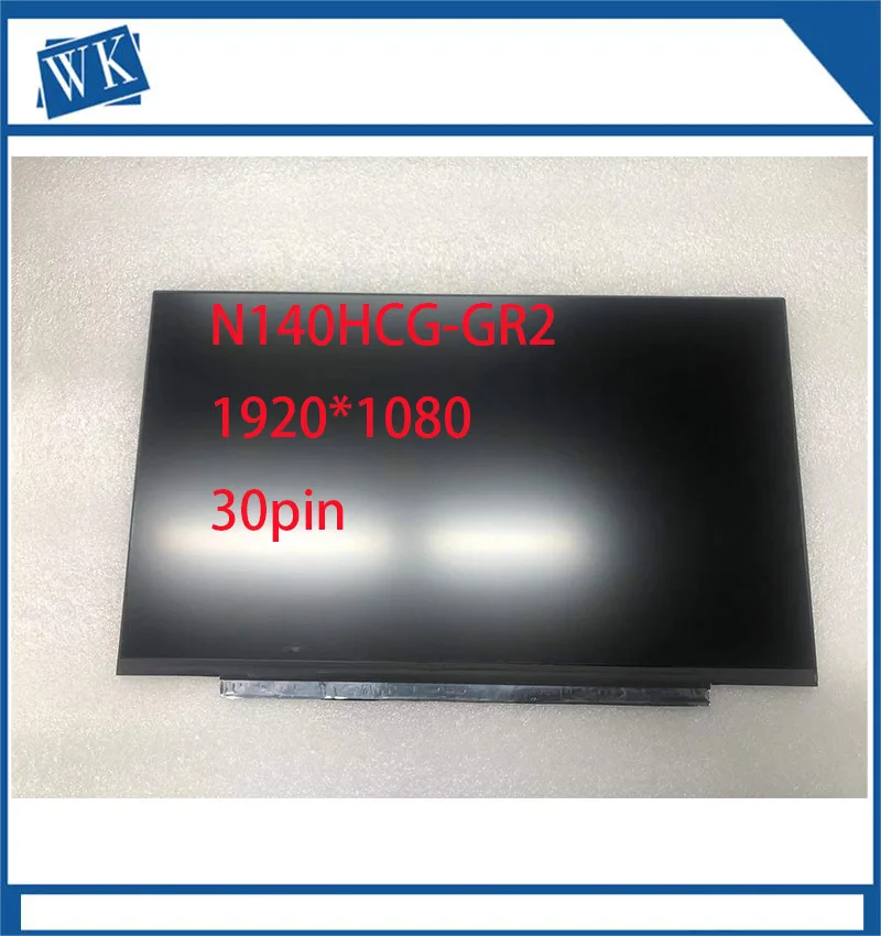 

14.0 inç FHD 1920X1080 72% NTSC EDP 30pins N140HCG-GR2 parlak LED ekran LCD ekran IPS