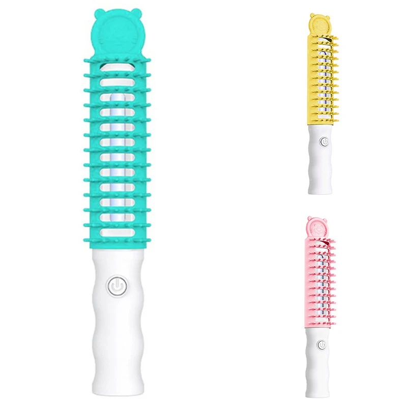 

Собака кисточки УФ собака гребень Портативный лампы дезинфекции для уничтожения клещей Щенок Кот гребни для ухода за шерстью животных для ...