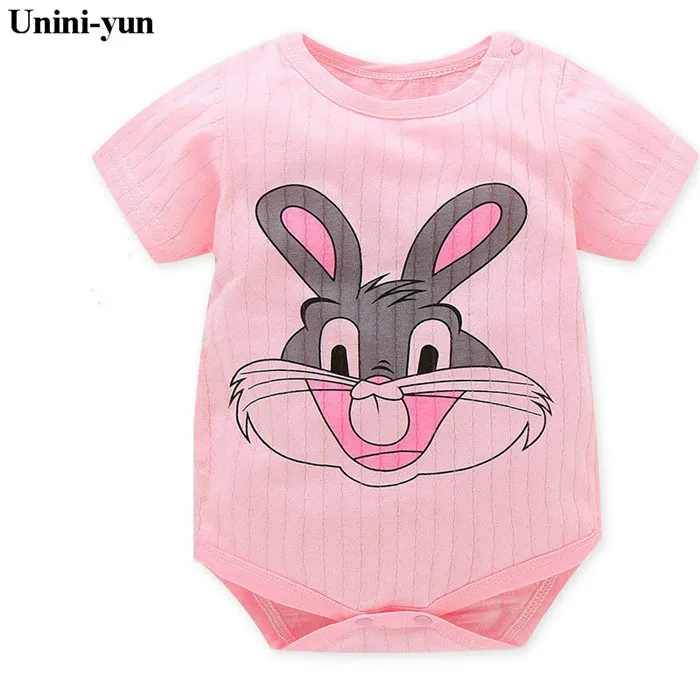 Детский комбинезон с коротким рукавом принтом обезьяны|short sleeve baby romper|baby rompersde bebe |