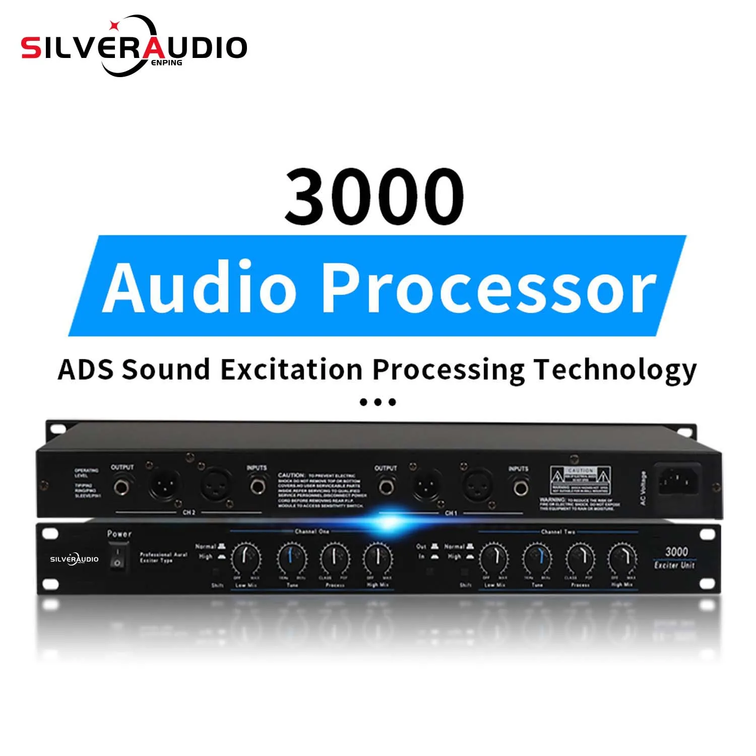 GAX-3000 Sound Audio Exciter процессор для управления динамиками Профессиональный