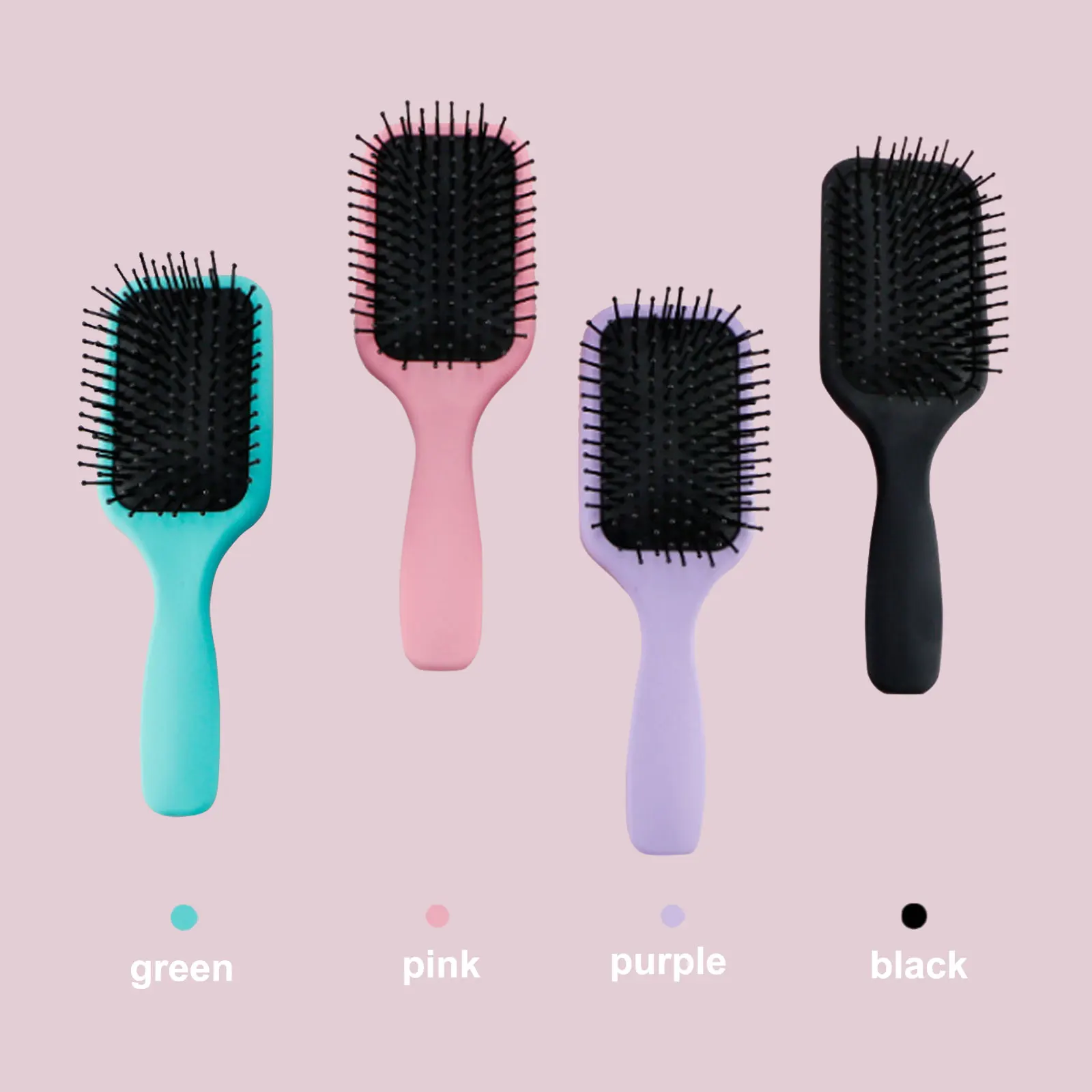 

Mirror-style Hair Comb Beauty Anti-Static Haircare Airbag Massage Hair Brush Large Plate Fluffy Hairdressing Barber Accessory