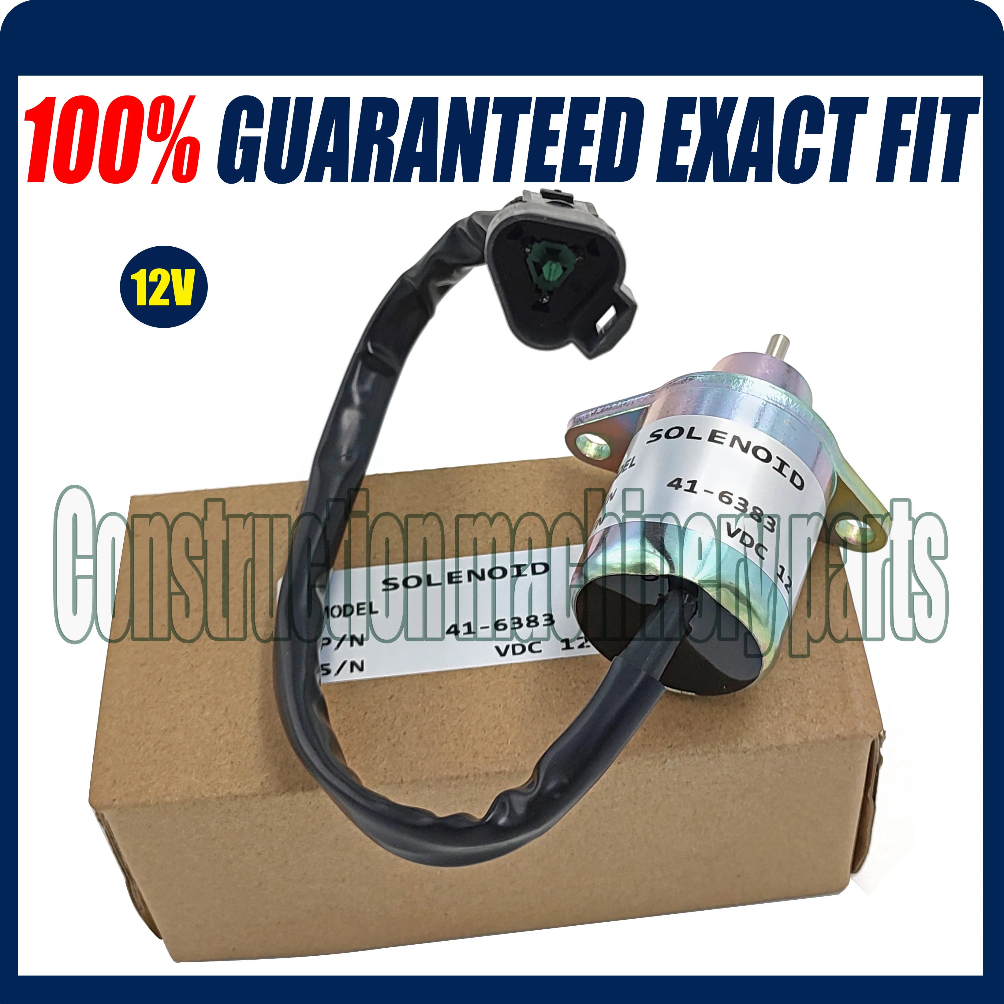 Solenóide de Shutoff de Combustível para Yanmar Termo King tt 416383 Tkpainel 416383 Novo