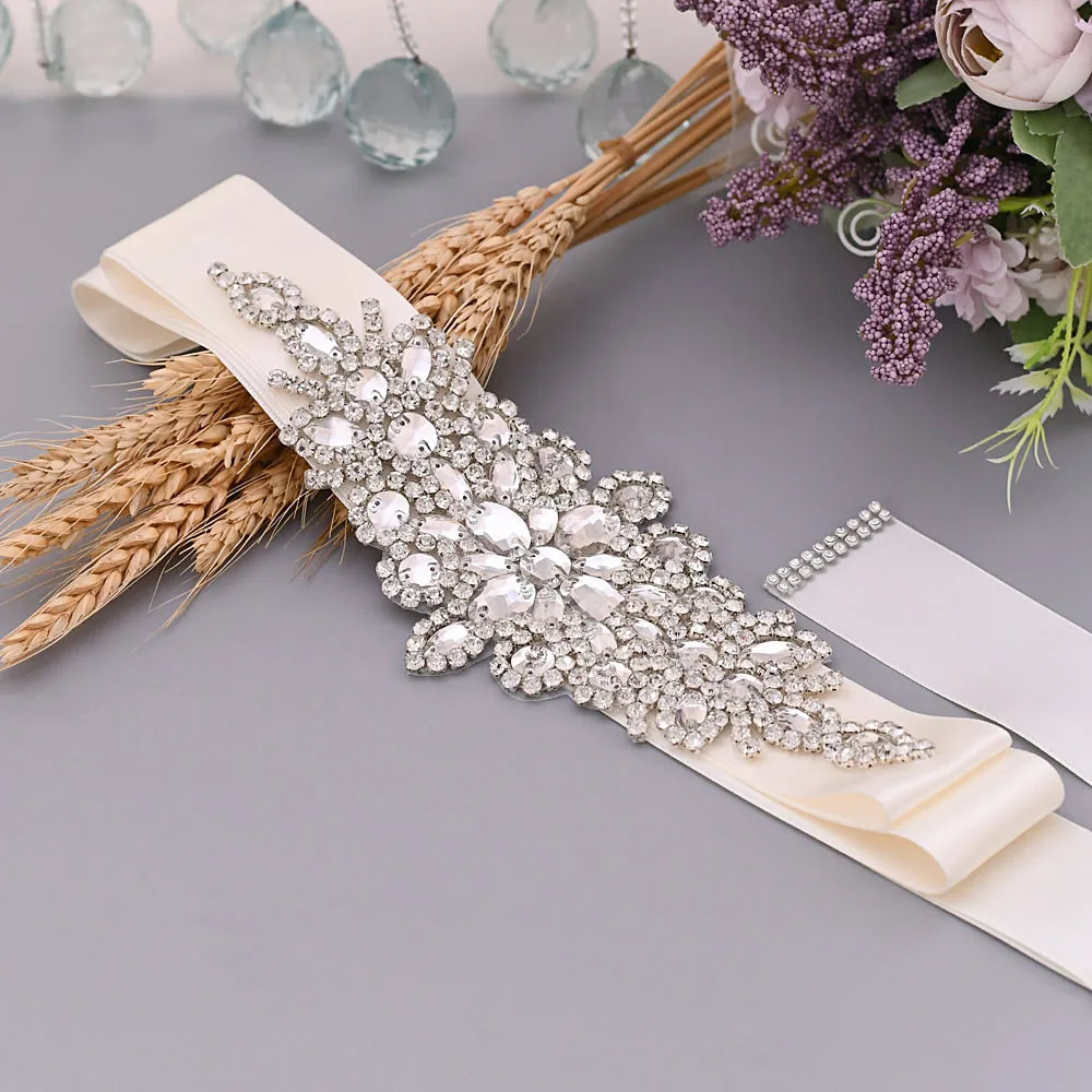 

100%Handmade Luxury Bridal Belt Wedding Belt Women Accessories Bride Bridal Sashes Belts For Women Evening Party Prom Gown Dress