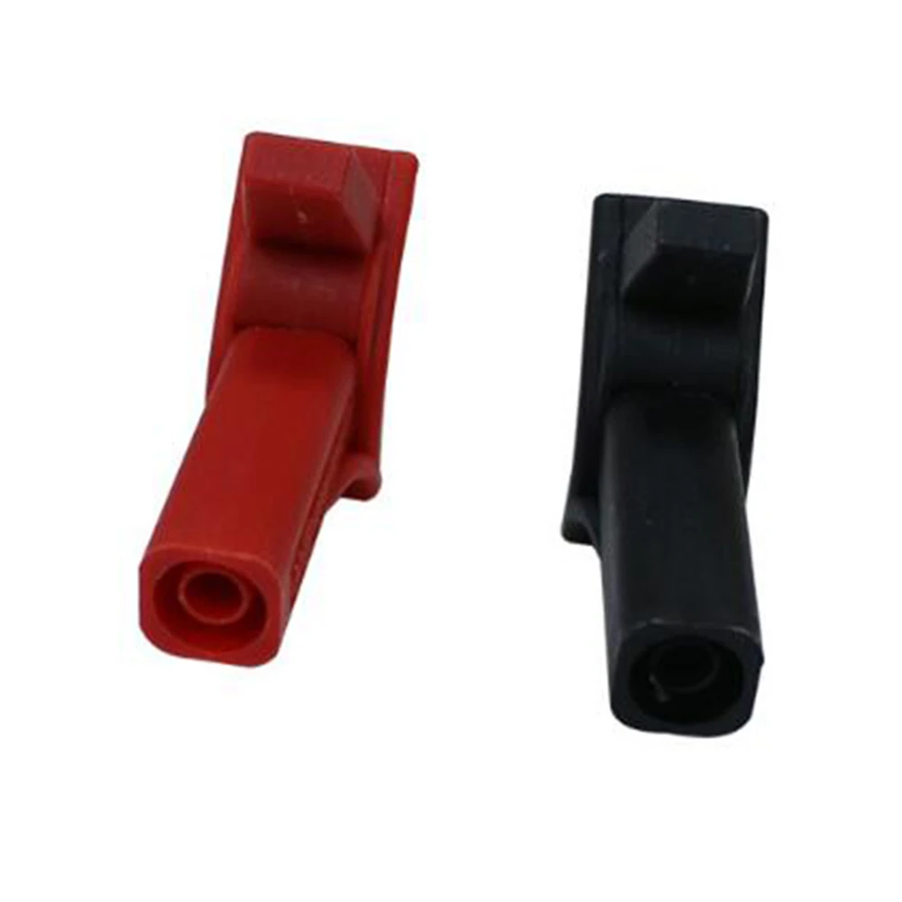 

2Pcs Long Jaw Safety Alligator Clip To 4mm Banana Female Insulated Test Clip Durable Multifunctional Dolphin Test Clip Hand Tool