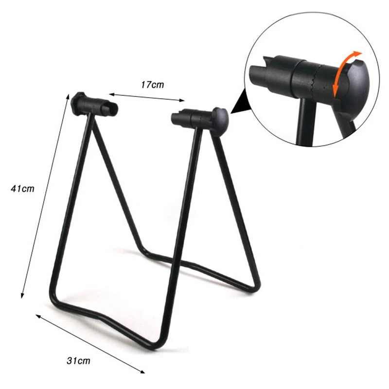 

U-Shaped Road MTB Bike Parking Rack Bicycle Stand Maintenance Repair frame Repair Fixing Bracket Cycling Accessories