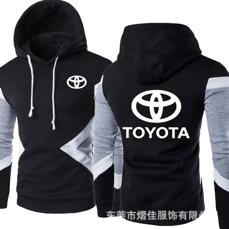 

Новинка 2021, мужские толстовки TOYOTA, Мужская Флисовая спортивная одежда в стиле Харадзюку, Модный пуловер, свитшоты, повседневная одежда на мо...