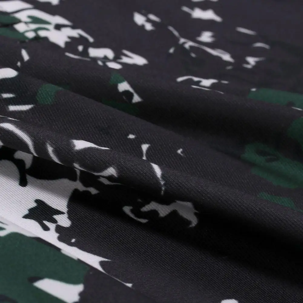 

HOT SALES!!! Shirt 3D Printed Slim Polyester Men Camouflage Lapel Shirt for Dating