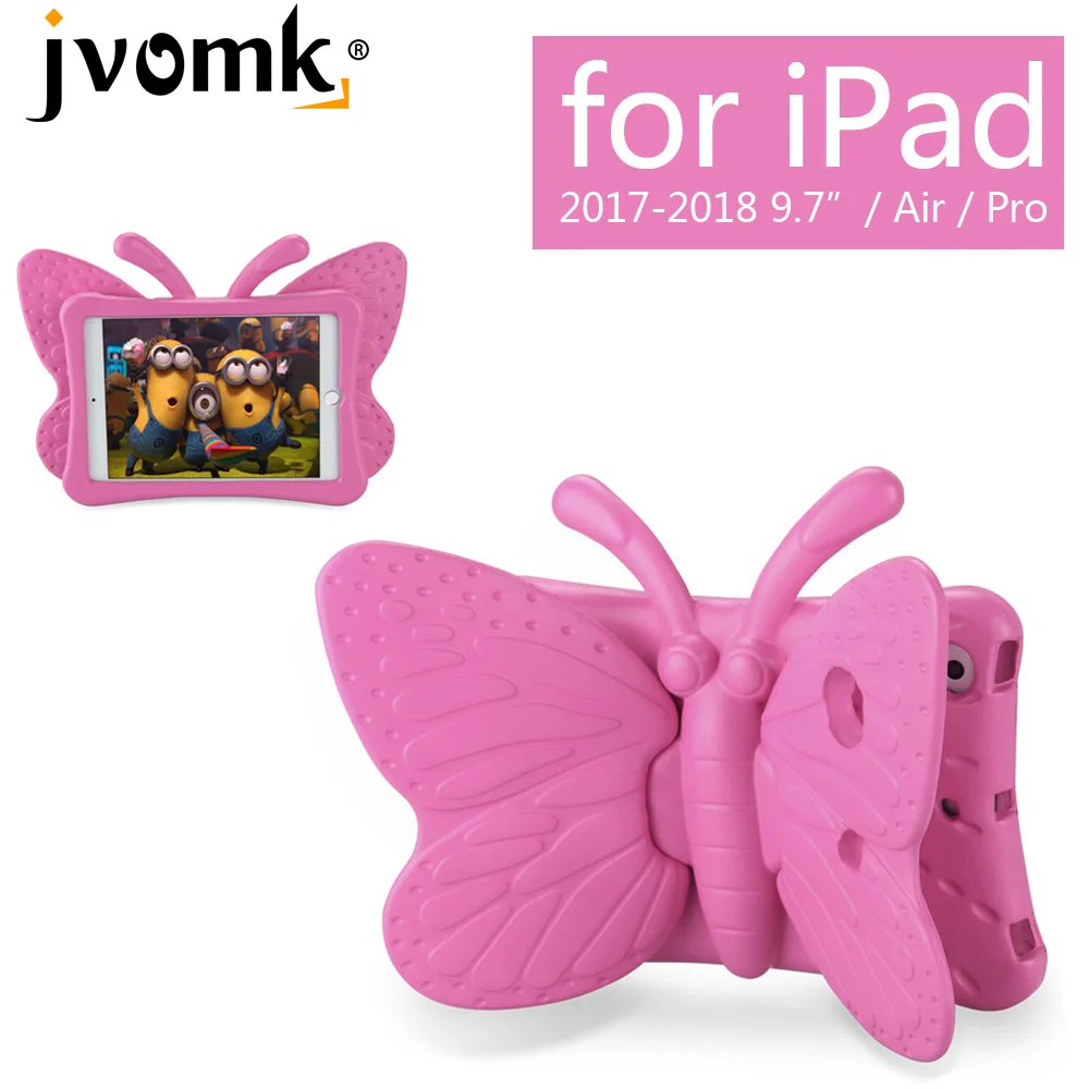 Новый детский безопасный Чехол для iPad 2017 2018 9 7 дюйма/Air 2 / Pro дюйма 3D мультяшный