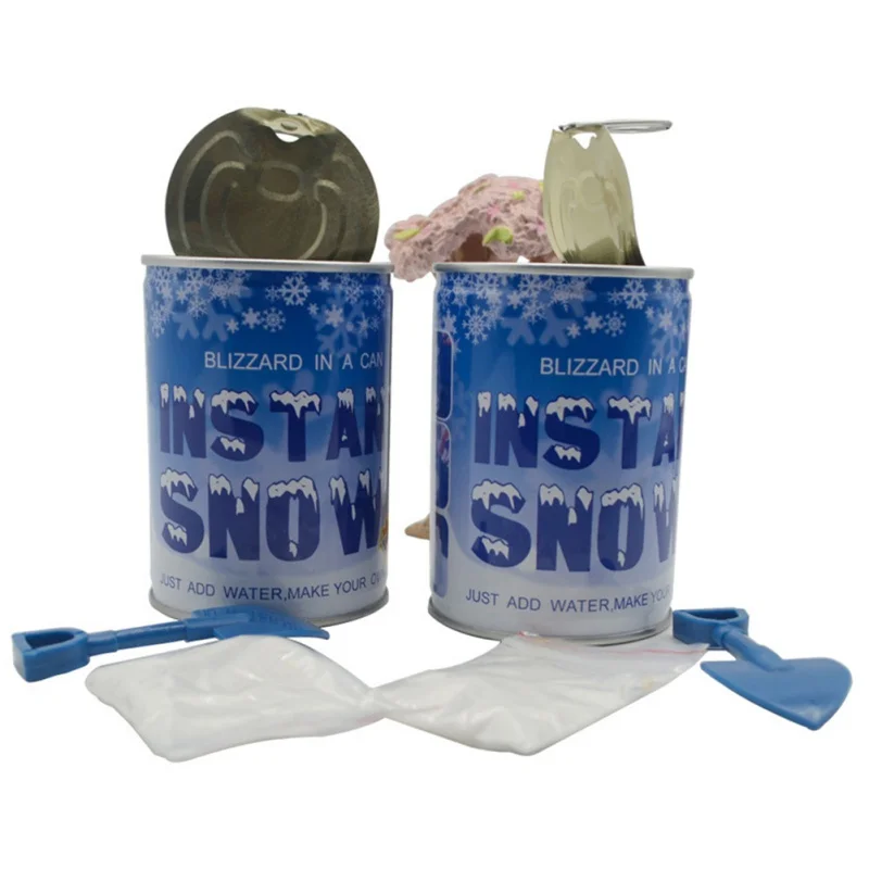 Искусственные снежинки искусственный волшебный Снежный порошок быстрого